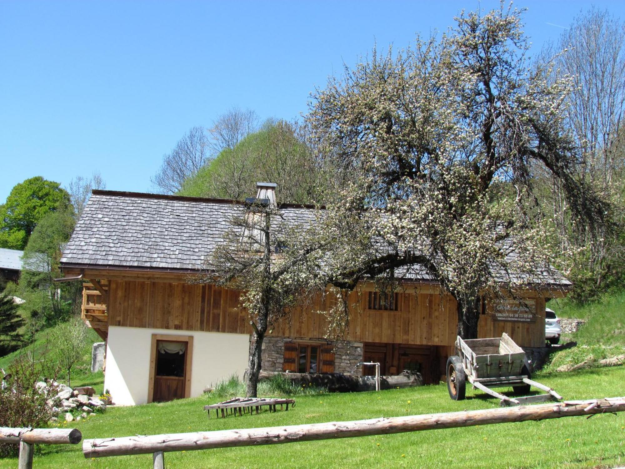 Bed and Breakfast Chez La Fine Les Gets Exterior foto